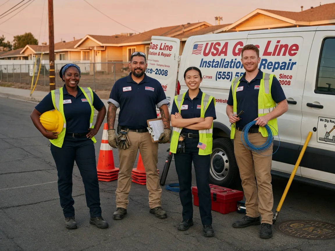 Gas Line Installation company in Axtell, UT